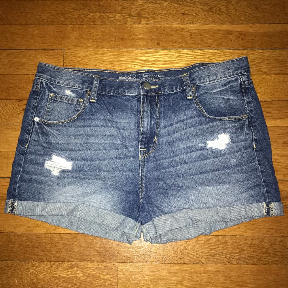 Denim shorts size 12